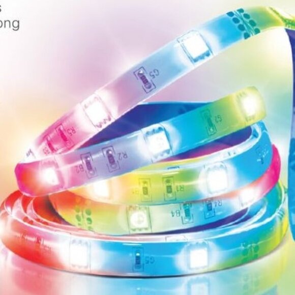 Brookstone 33Ft Sound Reactive Strip Light - Picture 2 of 2